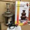 Chocolate fountain three-layer chocolate fountain machine waterfall hot pot melting machine Specification image